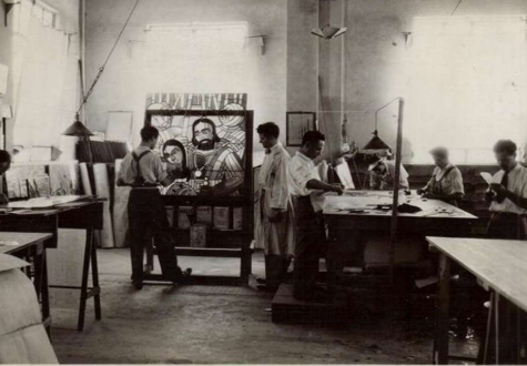 El vidriero Eugenio Robreño; de Barcelona a Caracas.